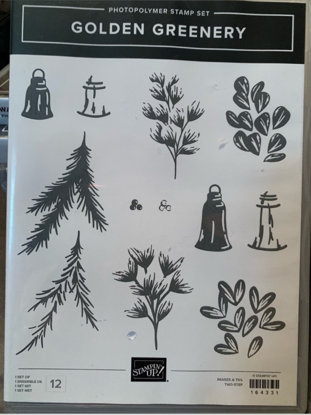 Stampin' Up! Golden Greenery Stamp Set
